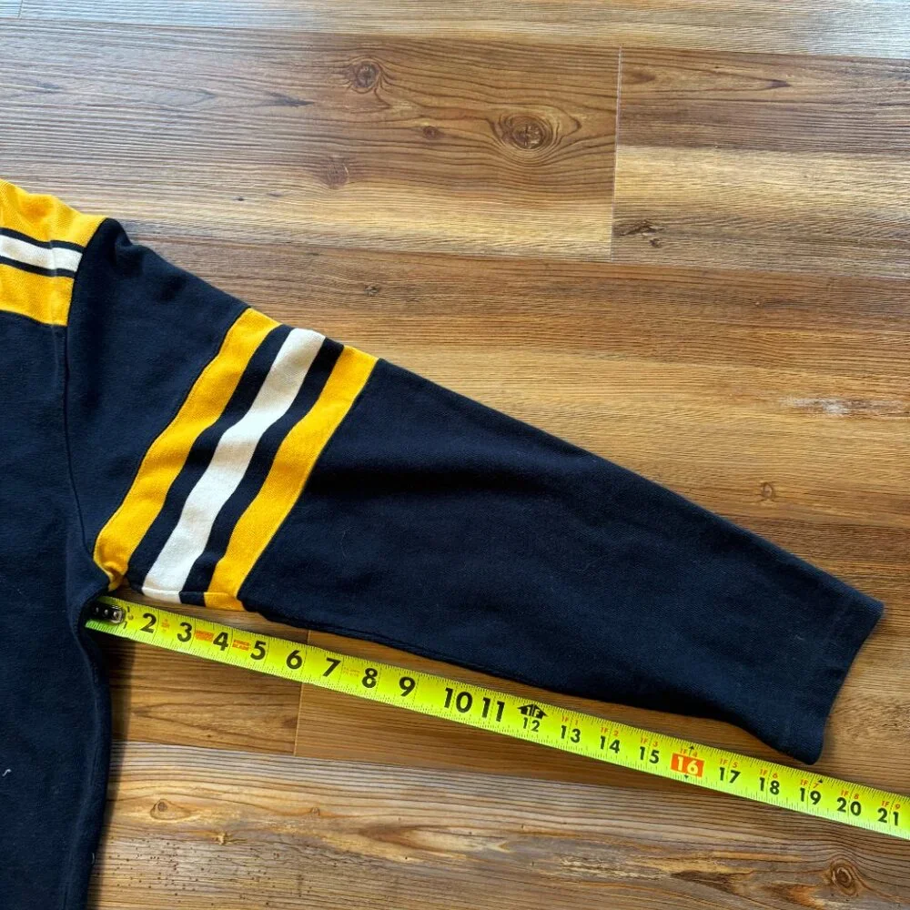 Vintage Ralph Lauren Polo Jeans Co Pullover LS 3D Hockey Football Style Sz Large